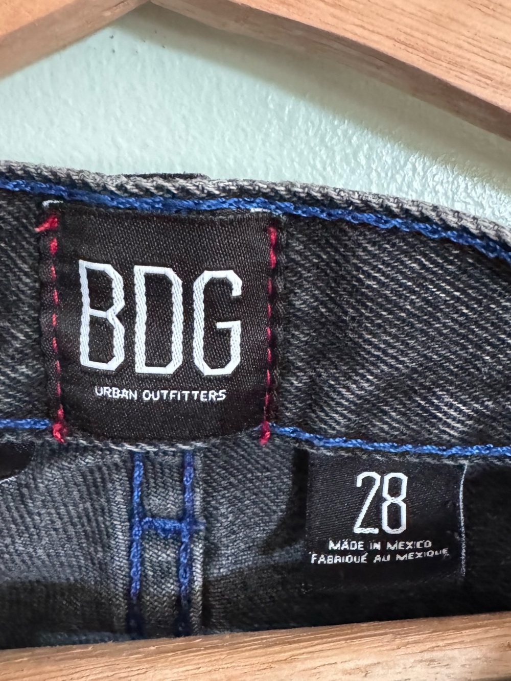 BDG Black Straight Slim Jeans - Picture 3 of 13